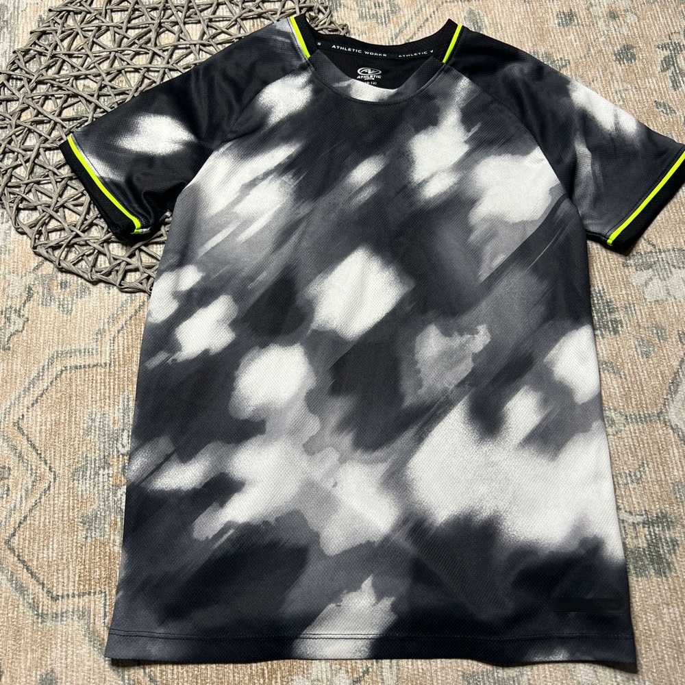 Athletic Works Black and Silver Activewear